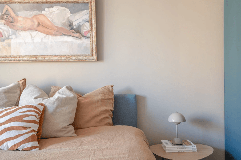Styling bedroom Tweede Oosterparkstraat Amsterdam